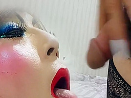 Best shemale clip with Cumshot, Creampie scenes