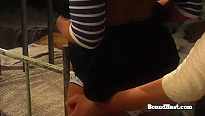 Betrayed Cargo Lesbian Slaves In Action Under Mistresss Eye