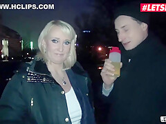 Big Booty Blonde Joins Stranger Into Hardcore Car Sex - Kitty Wilder