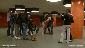Big Butt Blond Anal Fucked In Public