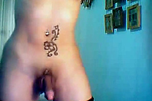 Big Cock Tranny Webcam Show
