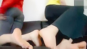 Big and small feet