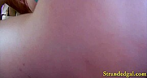 Big juggs red haired teen 18+ fucked and facialed by stranger dude