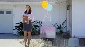 Bigtit Realtor Rides Two Big Black Cocks