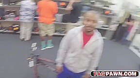 Black Dude Sells Himself And To Be Used As A Toy In A Pawn Shop