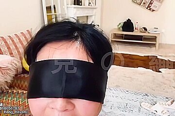 Blindfolded Girl Bondage And Gag