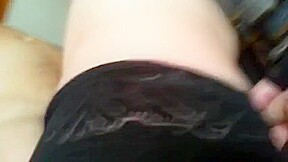 Blonde Amateur Crossdresser in Threesome Fuck