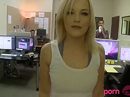 Blonde Gets Ass Cummed On In Threesome With Rocco Reed And Alexis Texas