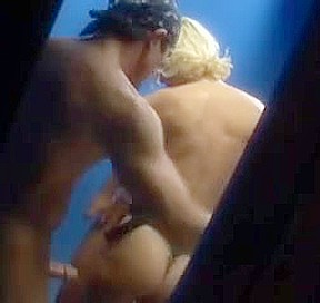 Blonde Milf TJ Hart DP in Toilet