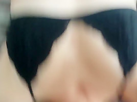 Blonde amateur girl POV