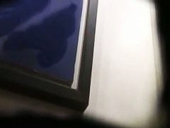 Blonde hotty with a gorgeous bum in a candid porno