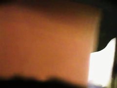 Blonde hotty with a gorgeous bum in a candid porno