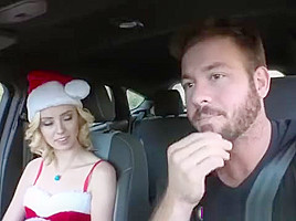 Blondie With Costume Haley Gets Fucked