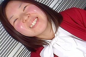 Blowjob close up of a hairy pussy whore