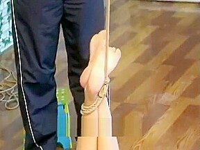 Bondage In White Cheongsam