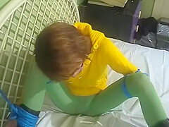 Bound In Green Tights
