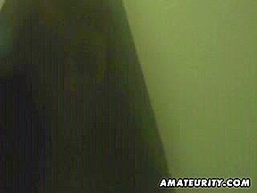 Breasty non-professional GF sucks and copulates on holidays