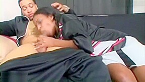 Bubble butt cheerleader fucked hard