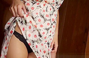 Busty Babe Masturbating While Dominated