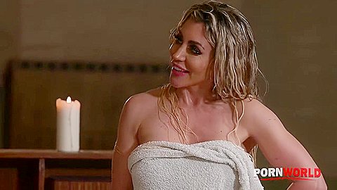 Busty Beauty Carla Bloom Laps Up Masseurs Cum After Poolside Fucking - Carla Bloom