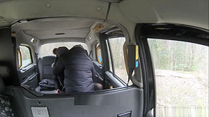 Busty Blonde Woman Railed By Nasty Driver In The Taxi