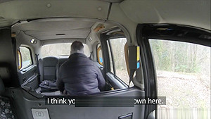 Busty Blonde Woman Railed By Nasty Driver In The Taxi