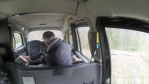 Busty Blonde Woman Railed By Nasty Driver In The Taxi