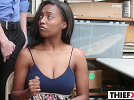 Busty Gal Is A Dirty Stealer