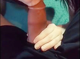 CUTE GF GIVES MASSAGE AFTER LONG DAY