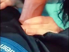 CUTE GF GIVES MASSAGE AFTER LONG DAY
