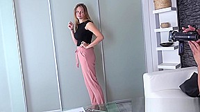 CZECH BIG BOOBS MODEL TEREZA TRIES TO BE A MODEL