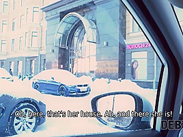Calibri Angel In Collector Enjoys Blowjob In Car Before Tasting Debtors Pussy 11 Min
