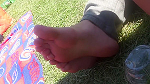 Candid feet - too close to soles