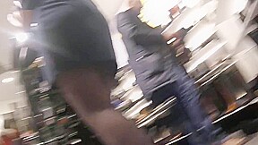 Candid shoe store