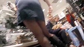 Candid shoe store
