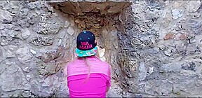 Caught! Recognized By Strangers While Hiking In The Mountains! Now Im Already Fucking In A Castle!