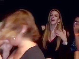 Cfnm Newbie In Spex Cocksucking At Party