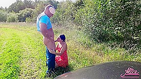Cheating Mature Fucks Outdoors With Husbands Driver