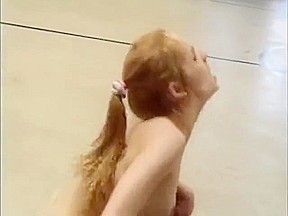 Cheerleader Is On Her Knees Sucking A Cock Then Rides It
