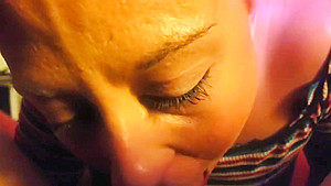 Chick Gets Spun and Eats My Cum After Deepthroat Facefuck