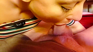 Chick Gets Spun and Eats My Cum After Deepthroat Facefuck