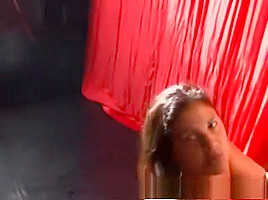 Chubby amateur girlfriend blowbang with facial shots