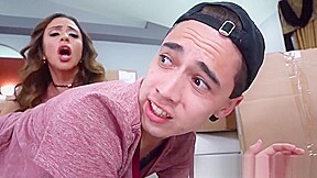 Cockhungry Ariella Ferrera penetrated by stepson