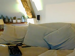 Cocky Horny Guy Masturbating On Cam