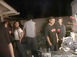College threesome teen 18+ getting pussy fucked
