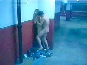 Couple shagging in carpark