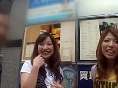Crazy Japanese chick Kurumi Kanno, Mana Izumi, Riri Anzu in Amazing Toys, Lingerie JAV clip