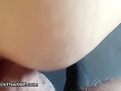 Crazy Jizz Shower On Bubble Ass
