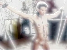 Crazy homemade BDSM, European porn movie