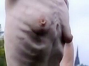 Crazy homemade Skinny, Solo Girl adult clip